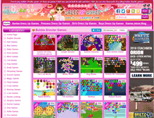 Tablet Screenshot of bubble-shooter.dressupgames8.com