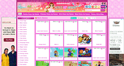 Desktop Screenshot of mario-games.dressupgames8.com