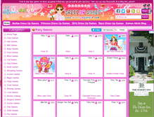Tablet Screenshot of fairy-games.dressupgames8.com