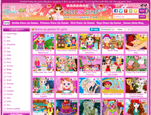 Tablet Screenshot of dressupgames8.com