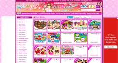 Desktop Screenshot of food-games.dressupgames8.com