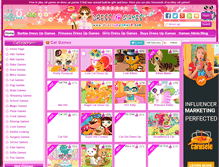 Tablet Screenshot of cat-games.dressupgames8.com