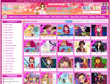 Tablet Screenshot of bratz-games.dressupgames8.com