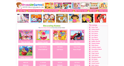 Desktop Screenshot of decorating-games.dressupgames8.com