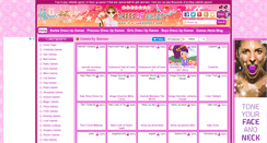 Desktop Screenshot of celebrity-games.dressupgames8.com